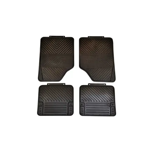Set covorașe auto universale din cauciuc, cu predecupaj, 4 buc (ART-R29-L) Transport gratuit