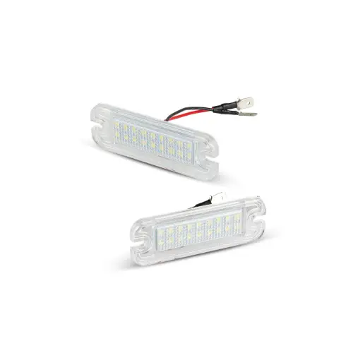 Set 2 lămpi LED pentru iluminare număr Mercedes G-Class W463, lumină albă (Cod 7218) Calitate înaltă