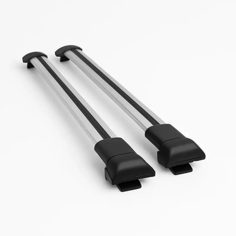 Set bare portbagaj din aluminiu pentru Dacia Duster I 2014-2018, bare longitudinale groase (DST-14-1) Bestseller