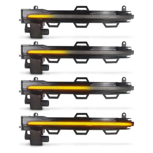 Semnalizari LED dinamice pentru oglinda, compatibile BMW X3/X4/X5/X6, 12V (B004D) Reducere extra