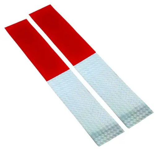 Disponibil imediat Abțibild reflectorizant 5x40 cm T073, set 2 bucăți pentru vizibilitate sporită