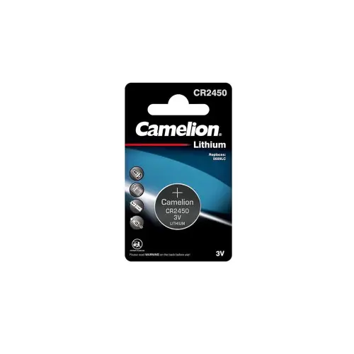 Baterie Camelion CR2450 3V litiu pentru ceasuri, telecomenzi și dispozitive Ofertă limitată