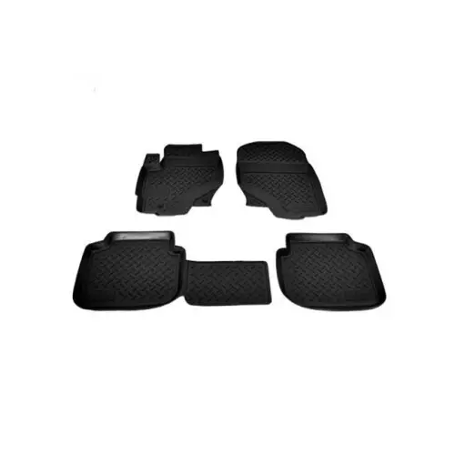 Promoție Covorașe auto din cauciuc tip tăviță pentru Mitsubishi Colt (2004+) – set 4 buc