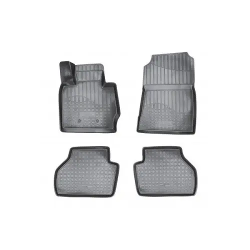Reducere specială Covorase cauciuc tip tavita pentru BMW X3/X4 F25/F26 2010-2017, set 4 buc