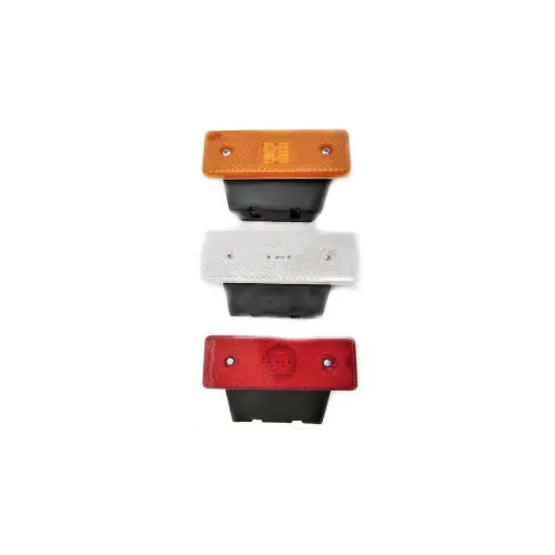 Lampă laterală pentru remorcă/camion cu 4 LED SMD, 12–24V, roșu/alb/galben Expediere rapidă