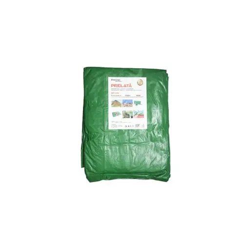 Prelată impermeabilă albastră 4x5 m, 80 g/mp, cu ocheți metalici Breckner Plată securizată