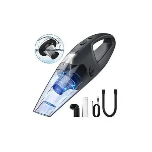 Preț redus Aspirator auto portabil 12V Premium cu accesorii incluse si filtru lavabil (Cod 3166)
