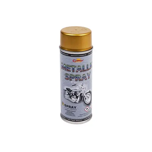 Retur gratuit Spray vopsea auriu metalizat Champion, profesional, 400 ml pentru metal si tuning