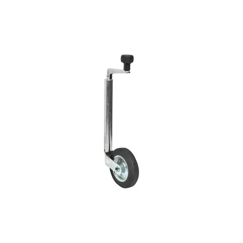 Plată securizată Roată de sprijin remorcă din PVC 200x50 mm, tub 48 mm, sarcină 150 kg (BK90276)