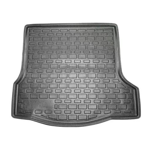 Covor portbagaj tip tavita pentru Renault Clio/Symbol Sedan 2013+ negru, bordura 4 cm Preț redus