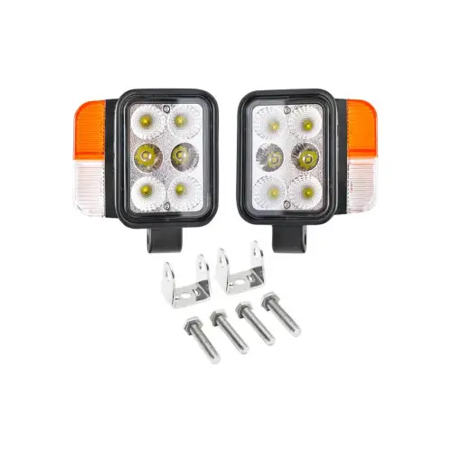Set faruri universale LED pentru tractor stanga/dreapta 10-80V, 6000K, Breckner BK69132 Reducere de preț