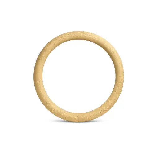 Reducere extra Husă volan bej M (37–39 cm) din imitație piele perforată, montaj ușor
