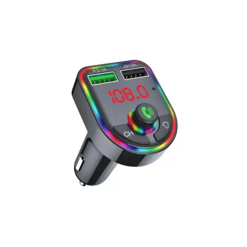 Comandă acum Modulator FM auto Bluetooth cu handsfree, USB/TF și încărcare 3.1A (12V-24V)