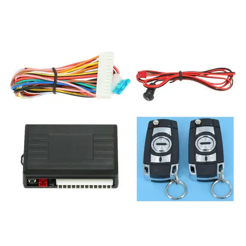 Bestseller Telecomandă pentru închidere centralizată cu ieșire pentru sirenă, kit complet LJ273