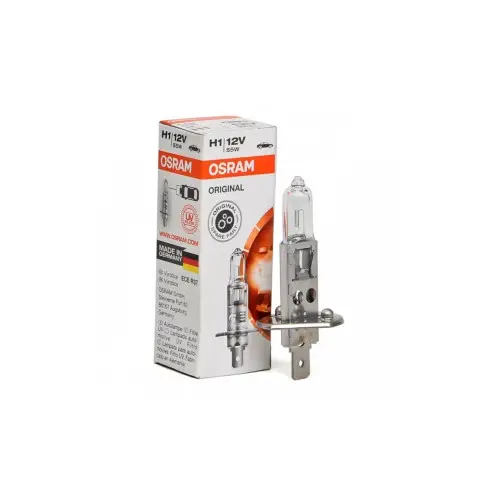 Bec halogen Osram H1 12V 55W P14.5s, 1550 lm, omologare E4 (64150) Cel mai bun preț