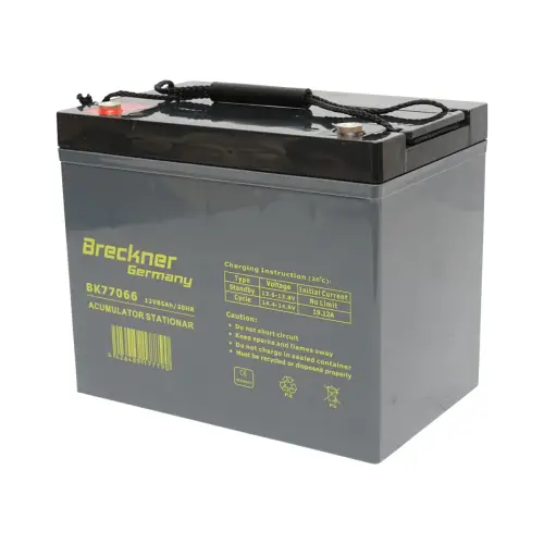 Baterie cu gel 12V 85Ah (20HR) pentru sistem solar Breckner, 260x169x211 mm Ofertă de sezon