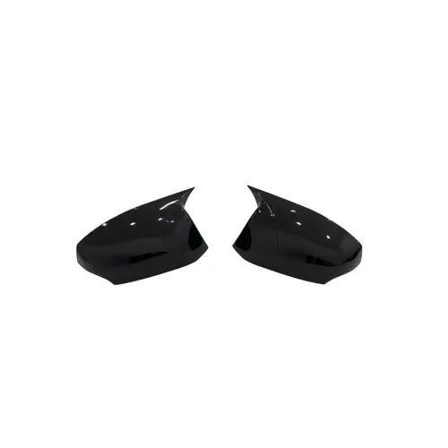 Cumpărături sigure Capace oglindă tip Batman negru lucios, compatibile Renault Laguna III 2007-2014