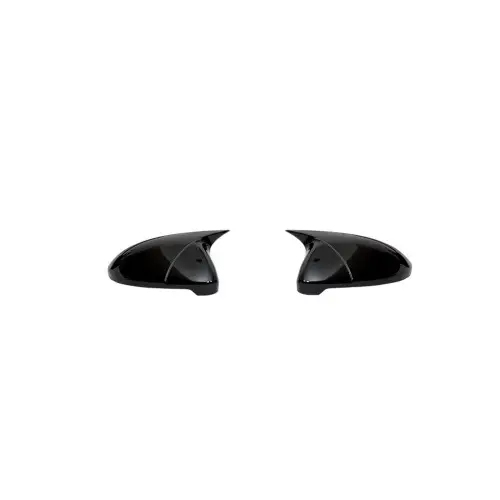 Reducere de preț Set capace oglindă tip Batman, negru lucios, pentru Volkswagen Golf VII 2012-2019