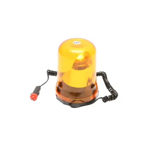 Ieftin Girofar galben 12V cu prindere pe magnet, alimentare la brichetă DIS604004G12