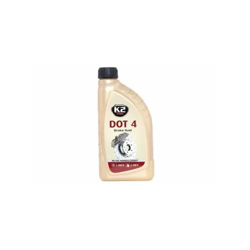 Lichid de frână DOT 4 K2 500 ml complet sintetic, compatibil DOT3/DOT5.1 Preț promoțional
