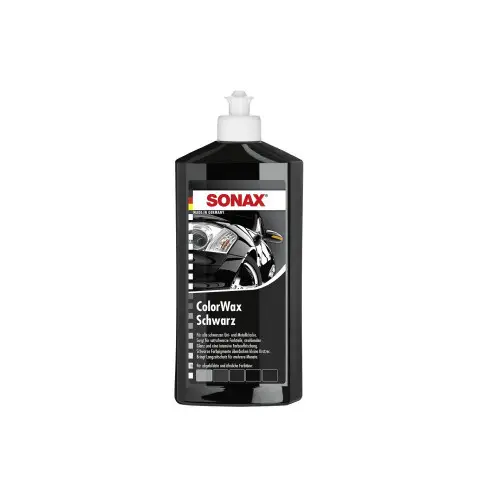 Polish cu ceară pe culoare Sonax ColorWax Schwarz, 250 ml (Cod 145) Mai ieftin