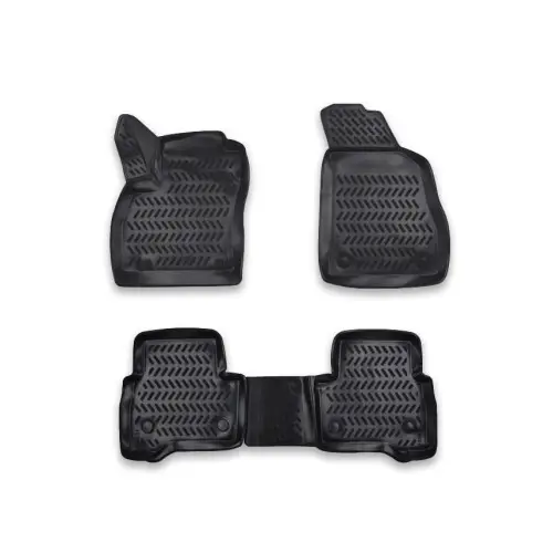 Set covorașe cauciuc tip tăviță pentru Citroen Nemo 2010+, 4 bucăți, negru Preț promoțional