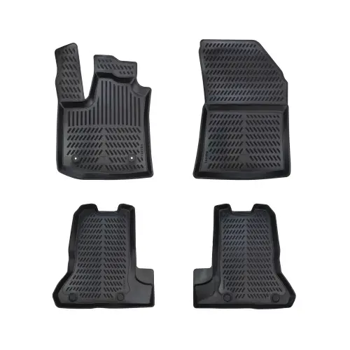 Set covoare cauciuc tip tavita pentru Dacia Lodgy 2012+ (4 buc), negru Comandă acum
