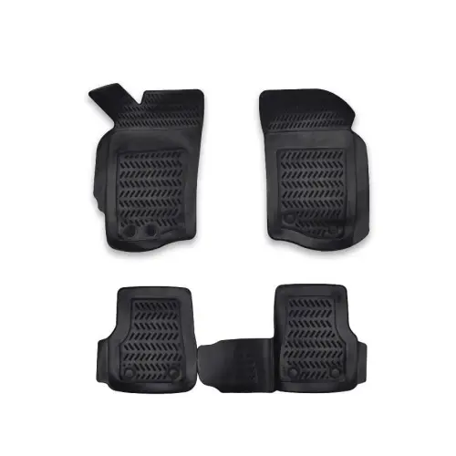 Chilipir Covoare auto cauciuc tip tavita pentru Fiat Albea 2002-2012, set 4 buc