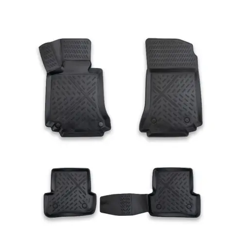 Disponibil imediat Set covorase cauciuc tip tavita pentru Mercedes Clasa C W203 (2000-2007) A80-X226