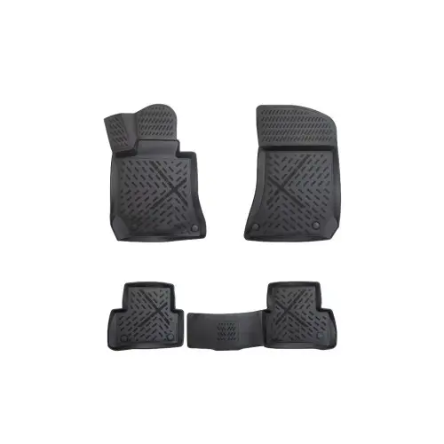 Set covoare cauciuc tip tavita pentru Mercedes CLS 2010-2018, negru (A80-X146) Reduceri