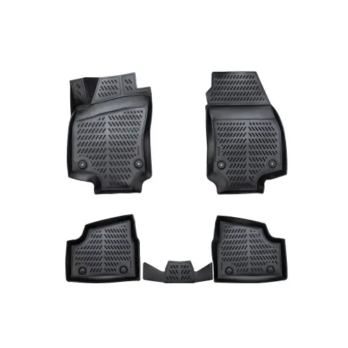Comandă acum Set covorașe cauciuc tip tăviță pentru Opel Astra G (1998–2009), negru, 4 piese