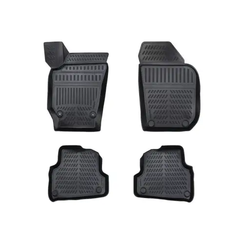 Cumpărături sigure Set covoare cauciuc tip tavita pentru Skoda Fabia II (2007-2014), 4 buc