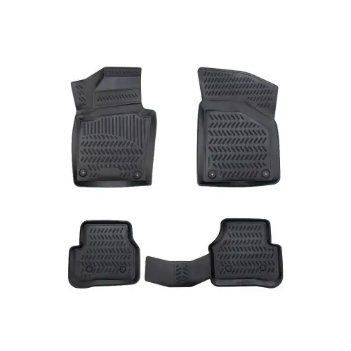 Cel mai bun preț Set covoare auto tip tavita din TPE pentru VW Passat B7 2005-2015, negru