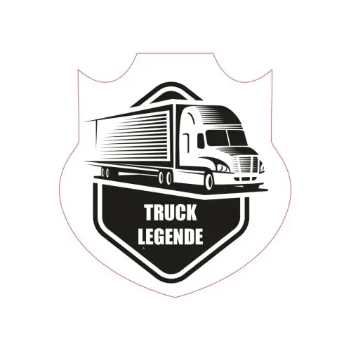 Abțibild Truck Legende pentru camion, autocolant ORACAL, 19,5 cm Reducere extra