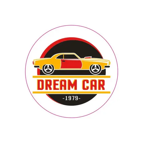 Livrare gratuită Abtibild auto Dream Car din vinil ORACAL, 9,5 cm, rezistent la exterior