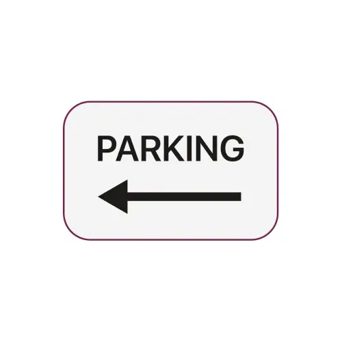 Cumpără acum Autocolant indicator Parcare stânga 13 cm, ORACAL (TAG 032/T2)
