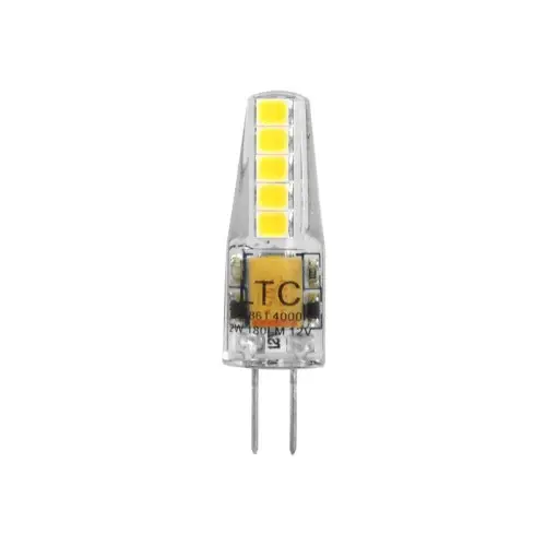 Bec LED G4 3W 12V, 4000K alb neutru, 180 lm, durata 25.000 h Premium