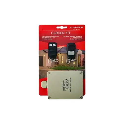 Kit receptor 433.92 MHz pentru automatizări exterior cu 2 telecomenzi PREMIUM, 12/24V Chilipir