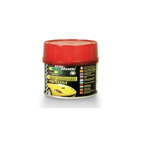 Expediere rapidă Ceară polish auto STAC Italy 250g pentru caroserie, crom și plastic