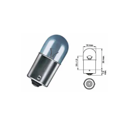 Bec cireașă Narva 24V 10W cu soclu BA15S, pentru semnalizare auto Disponibil imediat