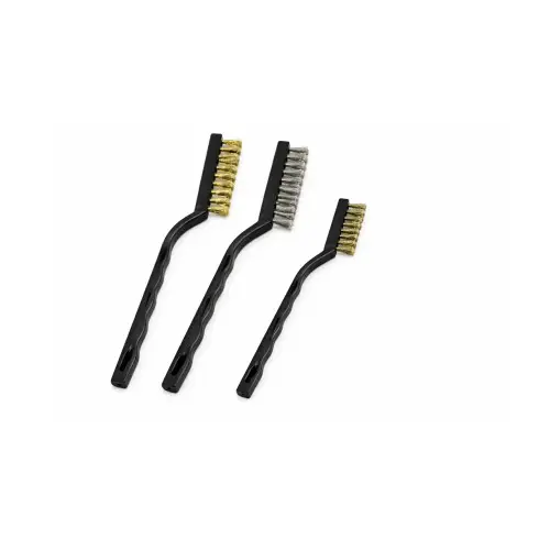 Cumpără online Set 3 perii de sarma pentru curatare metal cu maner ergonomic, QTG2-11