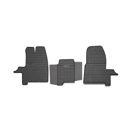 Set covoare auto cauciuc El Toro pentru Ford Transit Custom/Tourneo 2012-2021, 3 buc Noutate