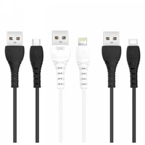 Cablu Micro USB 3A Quick Charge pentru incarcare rapida si transfer date, negru Plată sigură