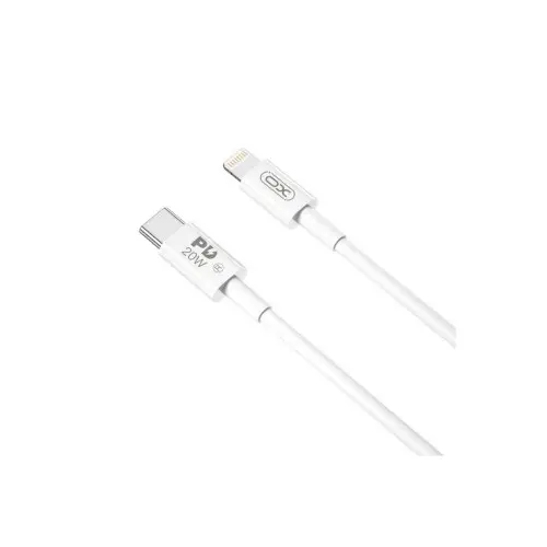 Cablu USB-C la Lightning 20W PD pentru iPhone, transfer date, 2 m, alb Bestseller