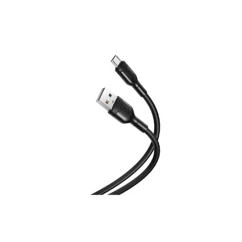 Cablu Micro USB 2m pentru incarcare rapida 2.1A, negru (XO-NB103B) Plată securizată
