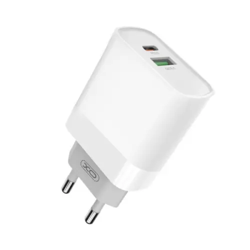 Încărcător de rețea USB/USB-C 20W cu Power Delivery și Quick Charge 3.0 XO-L64 Popular
