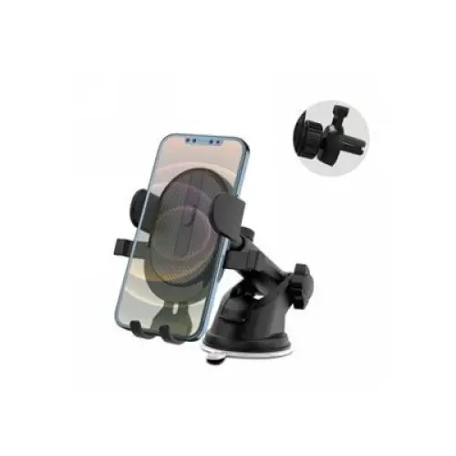 Suport telefon auto premium 2 in 1 XO-C60, cu ventuza si prindere pe grila Preferatul clienților