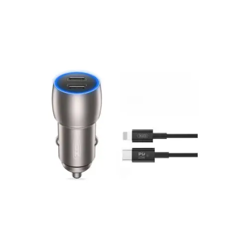 Încărcător auto USB-C PD 40W cu cablu Lightning, compatibil iPhone XO-CC51 Ieftin