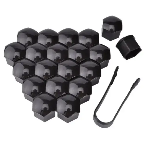 Set capace prezoane 21 mm cu cheie, 20 bucati, negru (OEM) Vezi acum