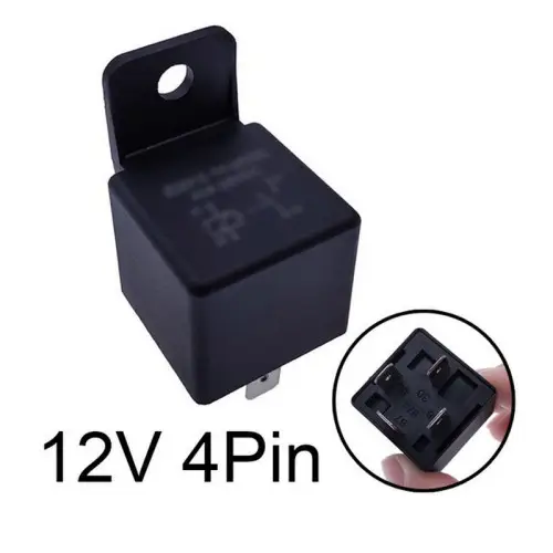 Releu auto 12V 4 pini, 4P, cu prindere în șurub – cod W14783-3 Ultima șansă